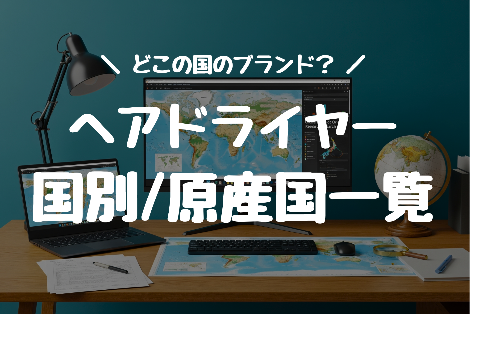 ヘアドライヤー 国別原産国一覧