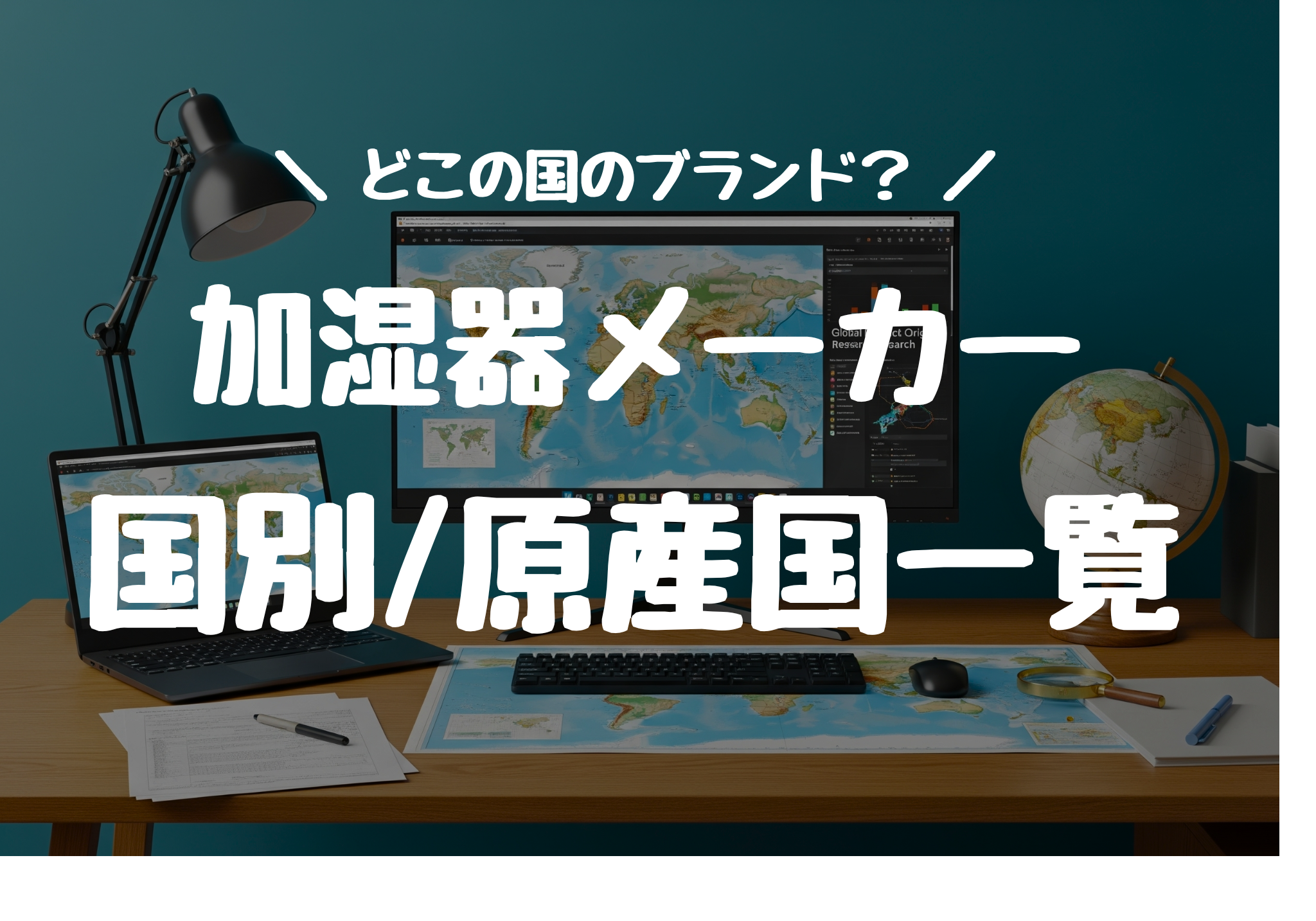 加湿器メーカー 国別原産国一覧
