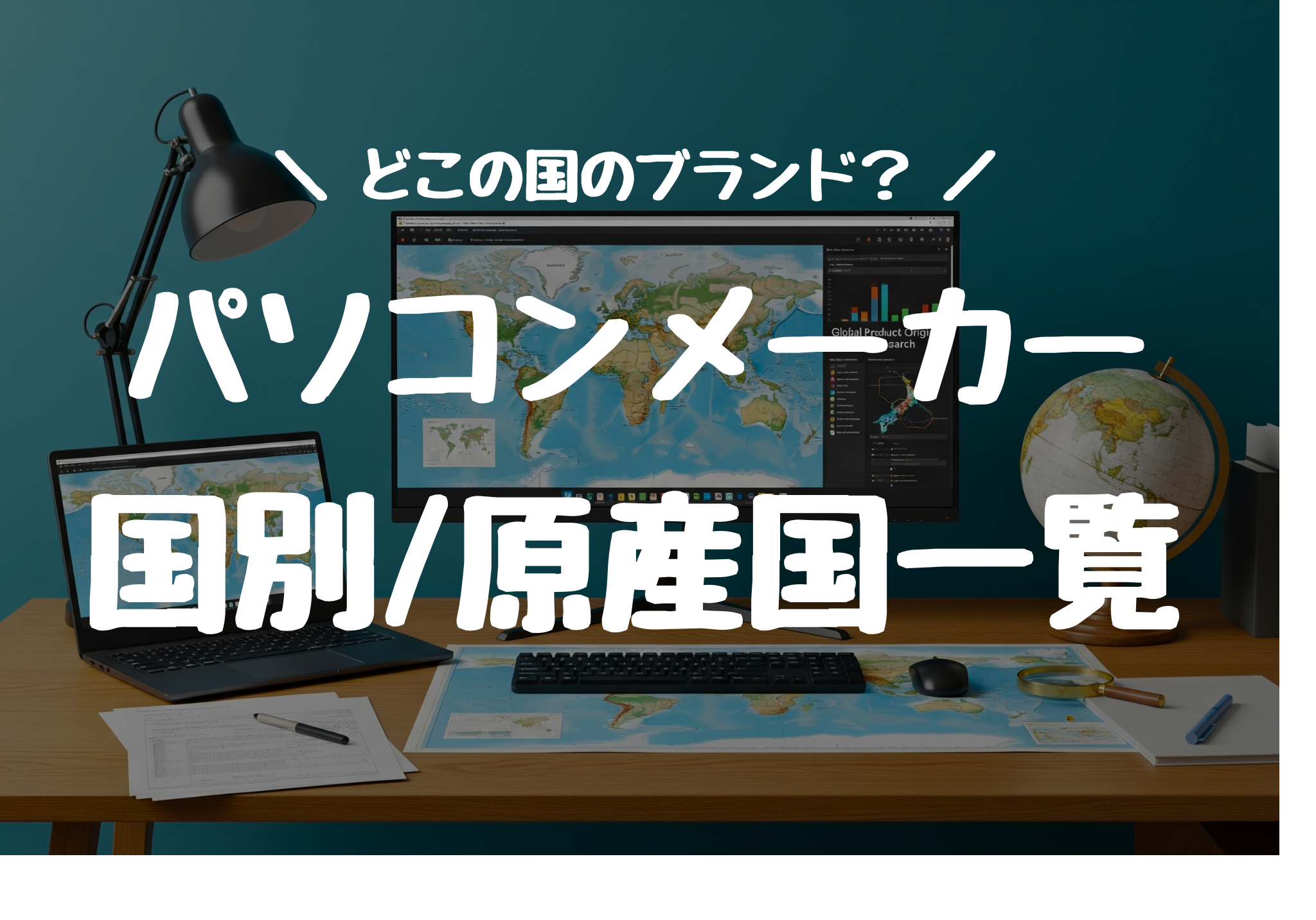 パソコンメーカー 国別原産国一覧