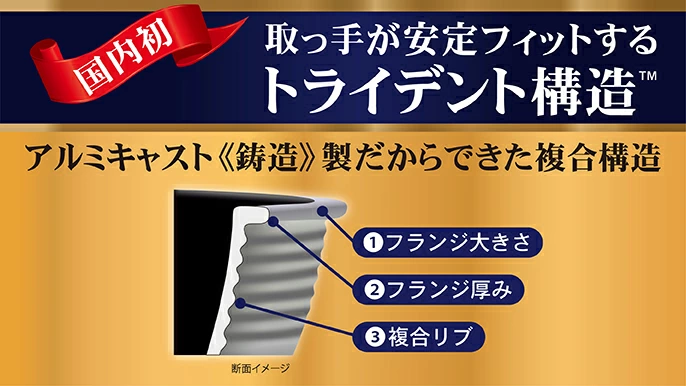 キャストバリウス トライデント構造説明