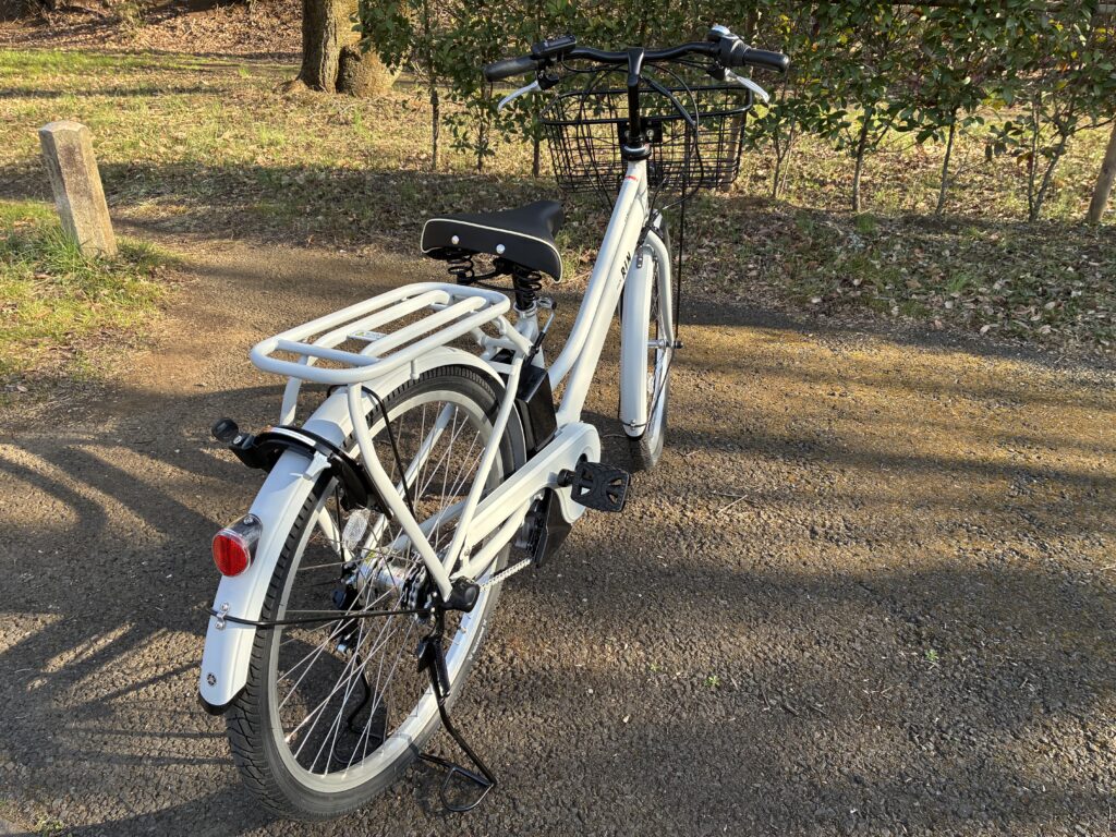 ヤマハ PAS RIN 斜め後ろから画像